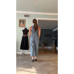 Vintage Authentic Brittania Quality Light Wash  Denim Jeans Size 24 Ballon Tampe